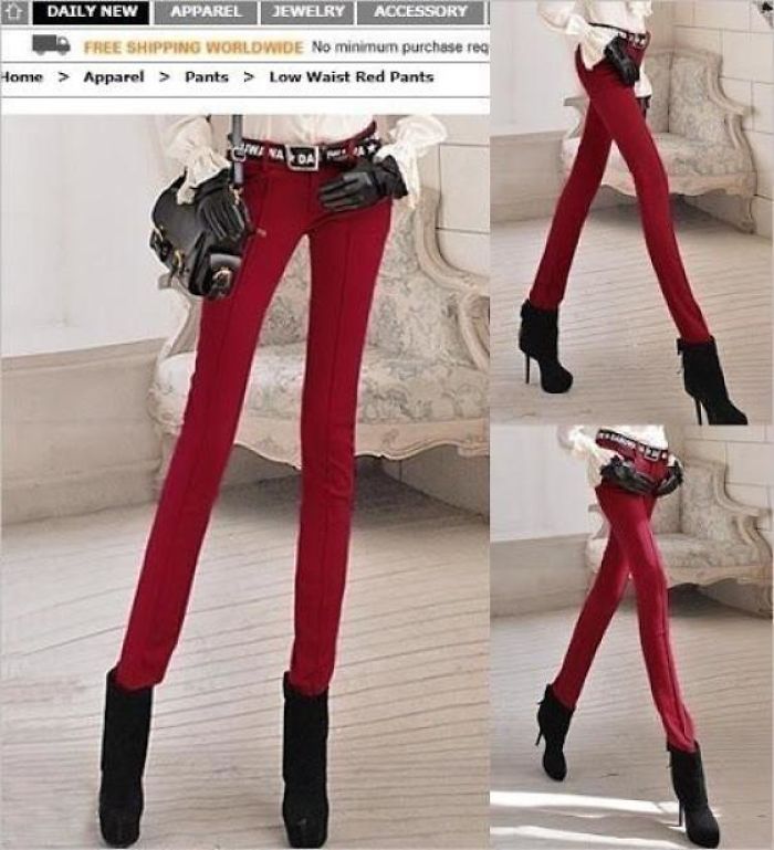 Another Chinese Online Shopping Mall. Sure Today’s Trend Is Long Legs