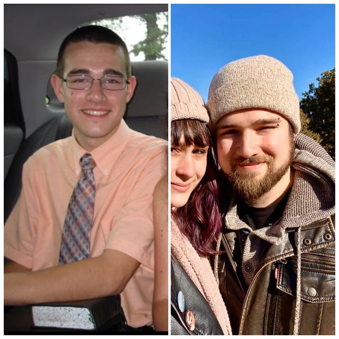 It’s Amazing What Growing A Beard, Growing Up, Changing Your Style And Leaving A Cult Can Do For You! (2011 vs. 2020)