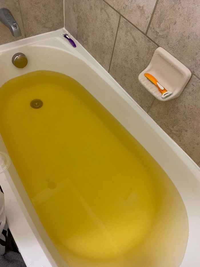 El color final de esta bomba de baño