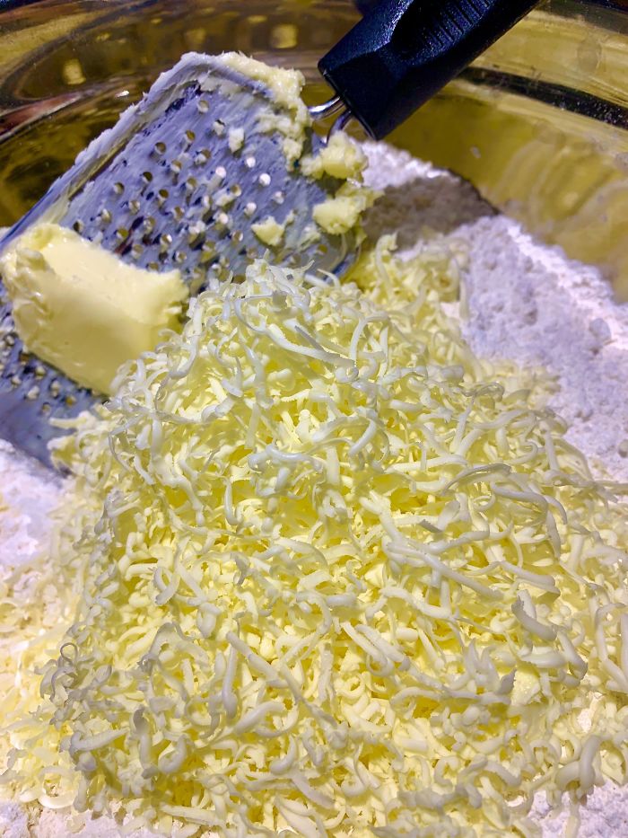 Use A Grater To Slice Cold Butter For Pie Crust. Super Quick And Satisfying Too