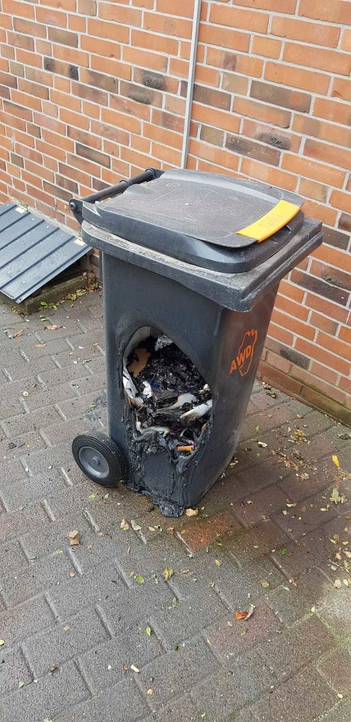 What Could Go Wrong If My Dumb Neighbor Put Hot Charcoal From His Grill Into A Trashcan