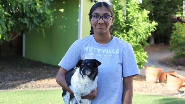 An Adopted 14-Year-Old Girl Is Helping Senior Dogs Find A Forever Home Just Like She Did