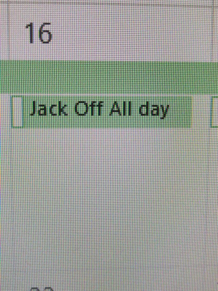 Manager Put My Day Off Work In His Calendar