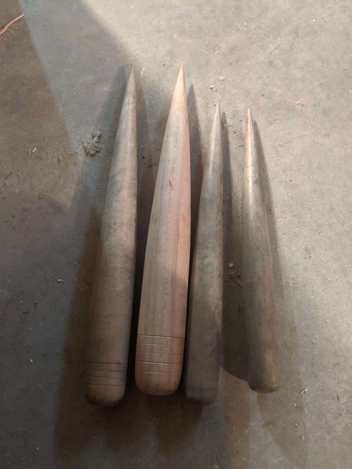 Bunch Of Wooden Spikes, No Numbers Or Word Of Them?