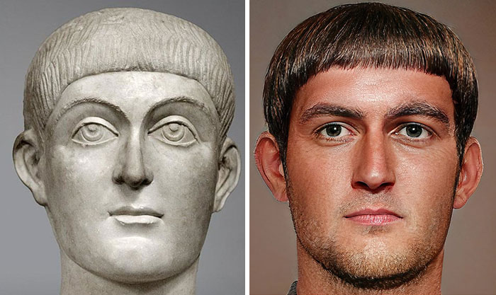 Artist Shows How Roman Emperors Looked In Real Life By Using Facial ...