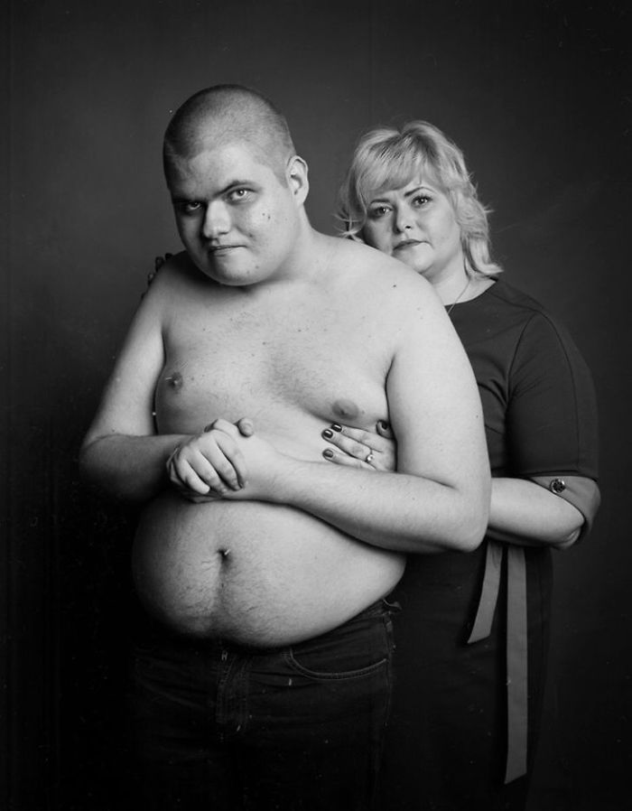 Mom Tatiana And Son Ivan, 21 Years Old, Autism