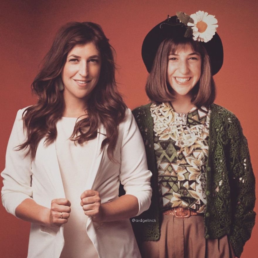 Mayim Bialik And Blossom Russo