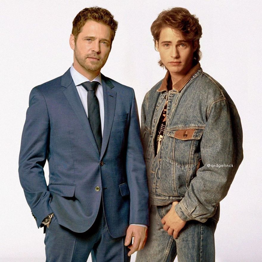 Jason Priestley And Brandon Walsh From Beverly Hills 90210