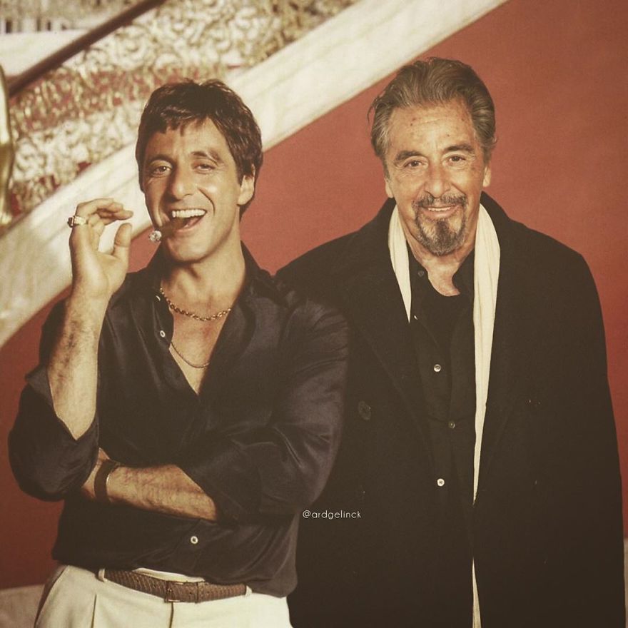 Al Pacino And Tony Montana