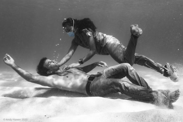 So What Do Covid-19 Healthcare Workers Do For Therapy On Their Day Off? Six Sub-Aquatic Photographs Tell Their Story. . . . . So What Do Covid-19 Healthcare Workers Do For Therapy On Their Day Off? Six Sub-Aquatic Photographs Tell Their Story. . . . .
