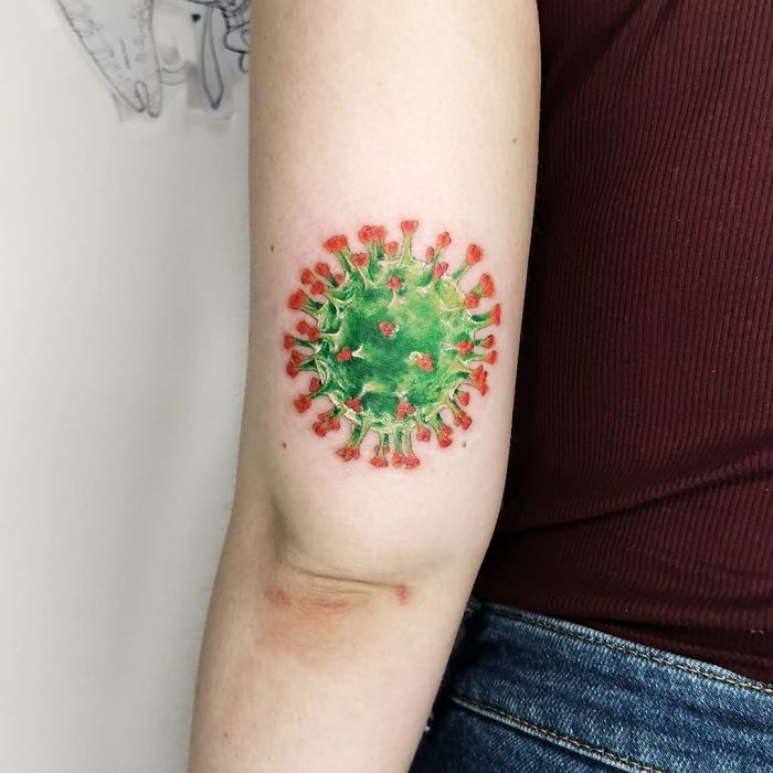Coronavirus-Tattoos