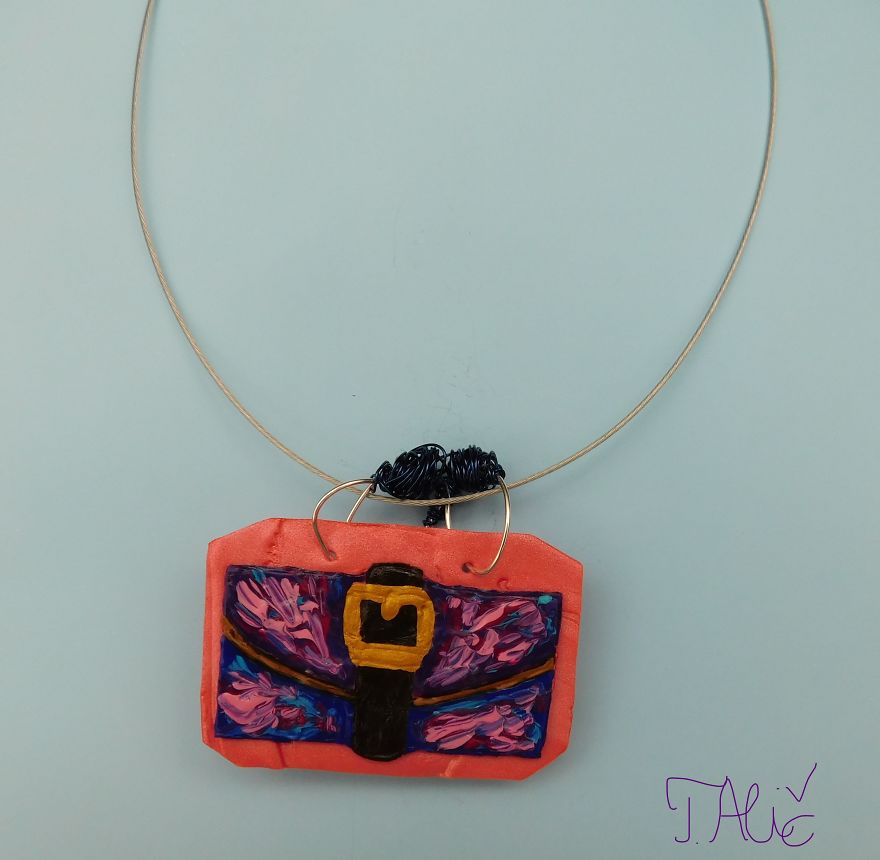 Handmade Necklace: Handbag
