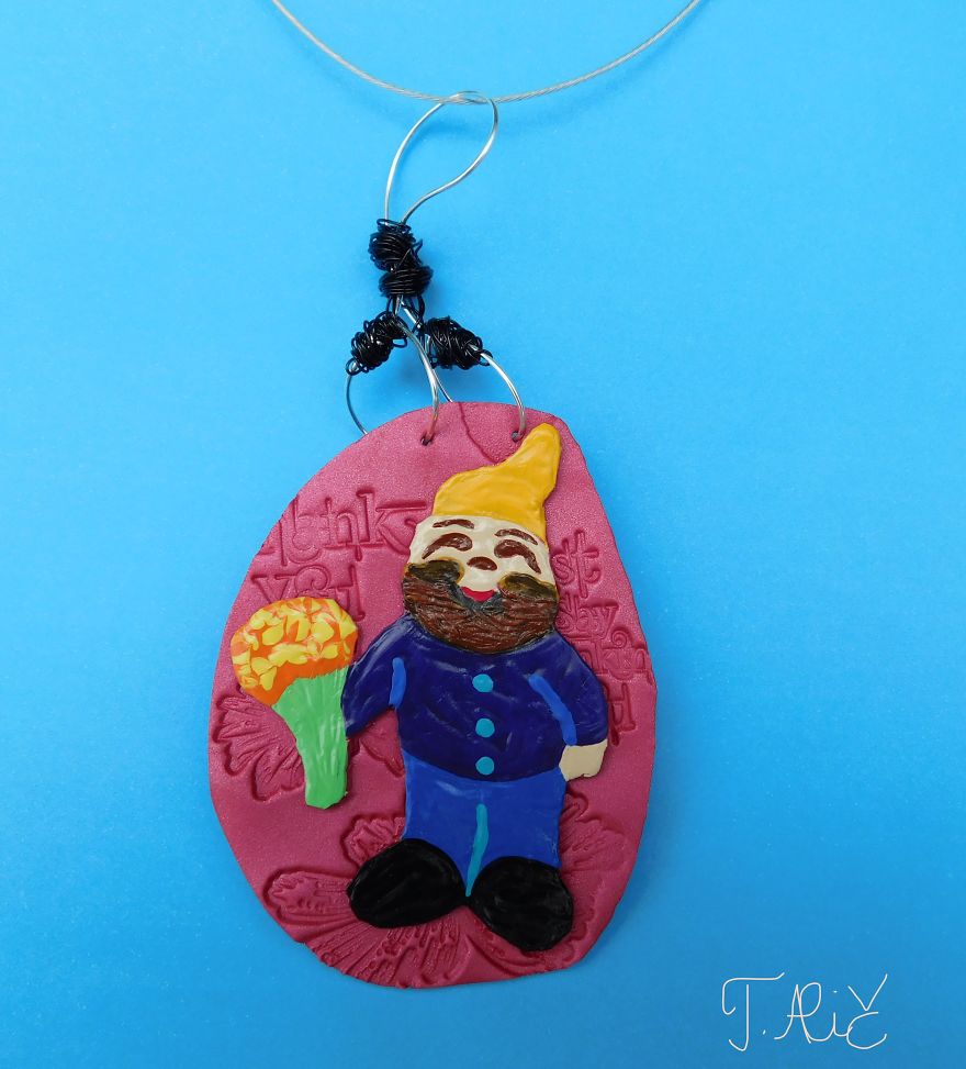 Handmade Necklace: Dwarf