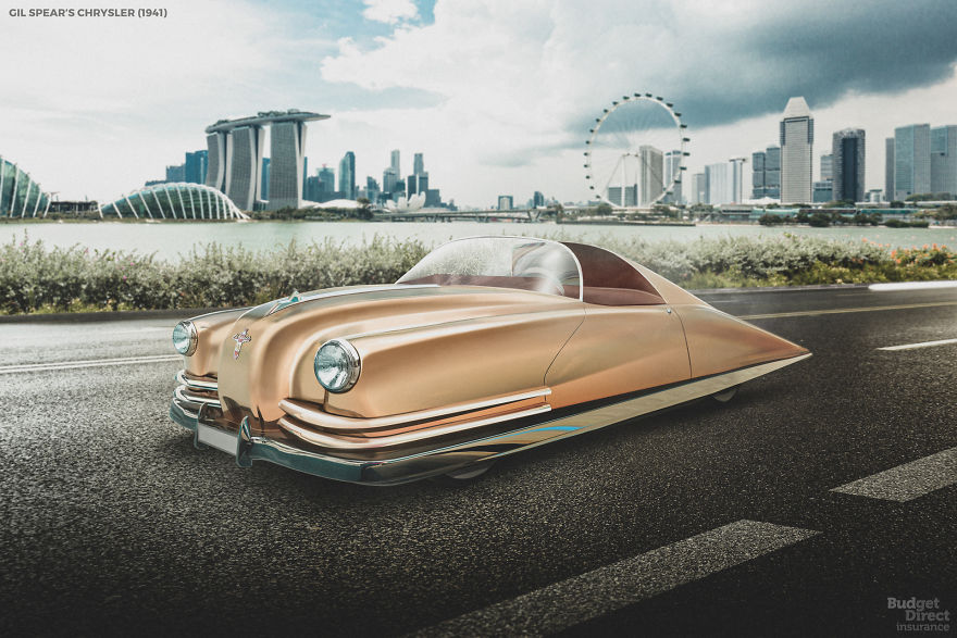 Designers Recreate 7 Futuristic Vehicle Designs From The 1900s That Never Happened