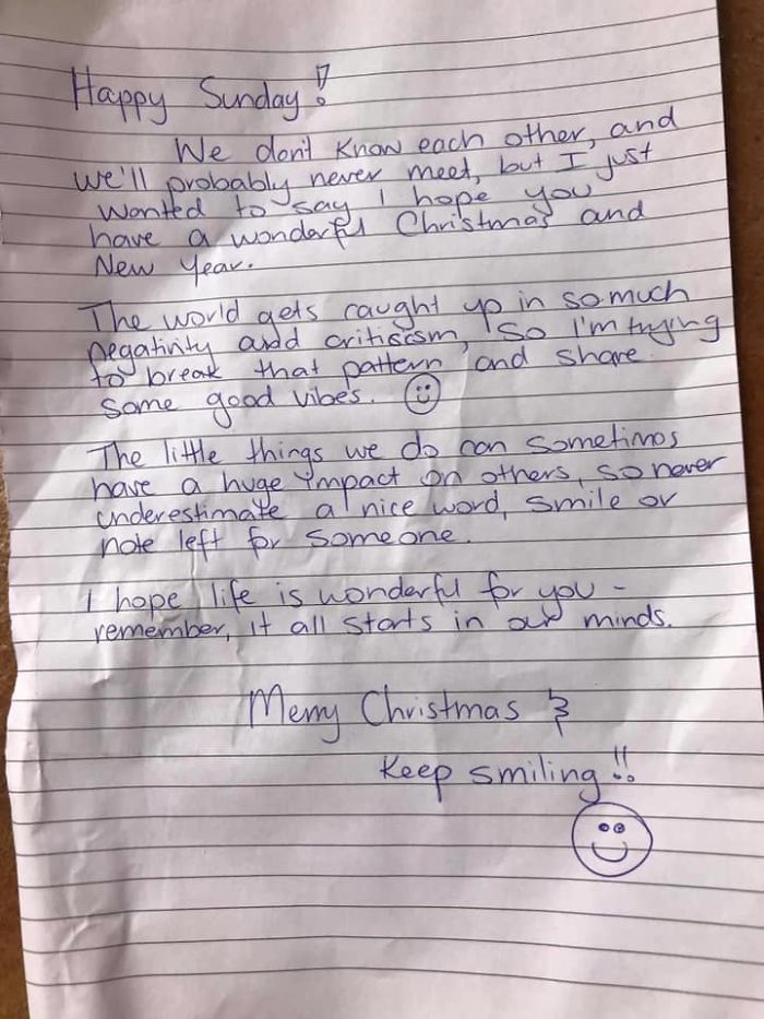 Someone Posts A Letter They Found In Their Newly Purchased Caravan, Others Join In By Sharing Hidden Messages They've Found Themselves