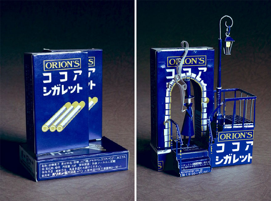 Paper-Art-Sculptures-From-Product-Packaging-Kiries-Part-3-Haruki