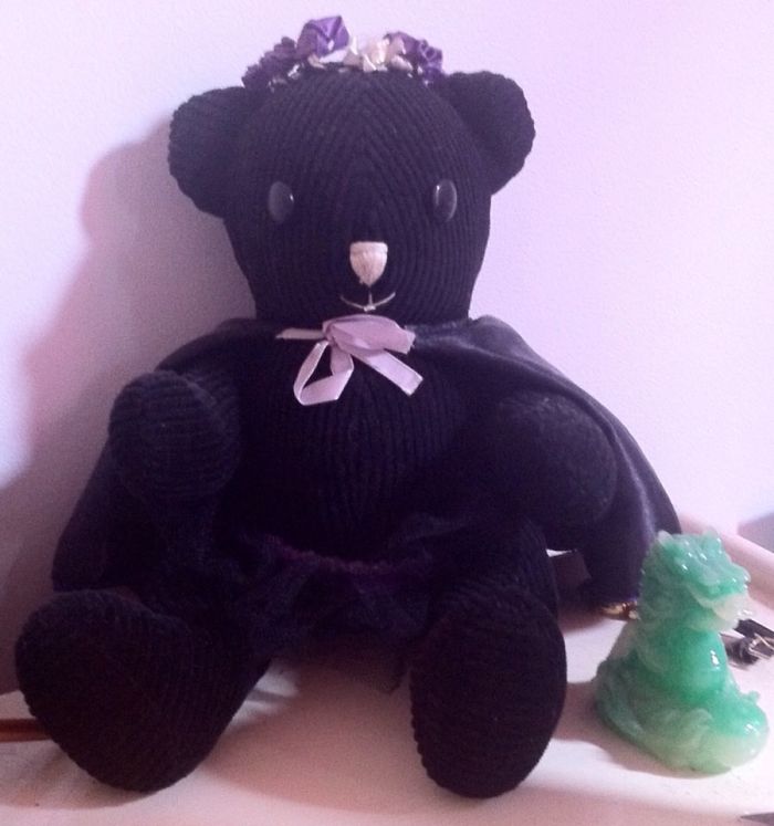 Lulu The Bear. Made Her 20 Years Ago For My Daughter And She Still Looks As Good As The Day I Made Her