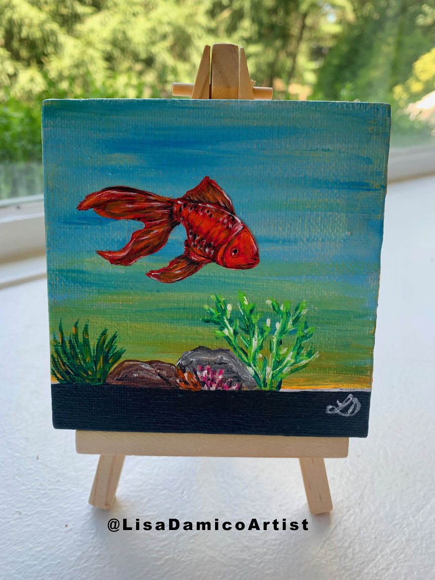 My Tiny Paintings 'Sea' The Beauty Below
