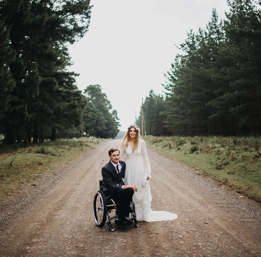 Wasn't Ready For This Wheelchair Wedding: But The Results Were Amazing.