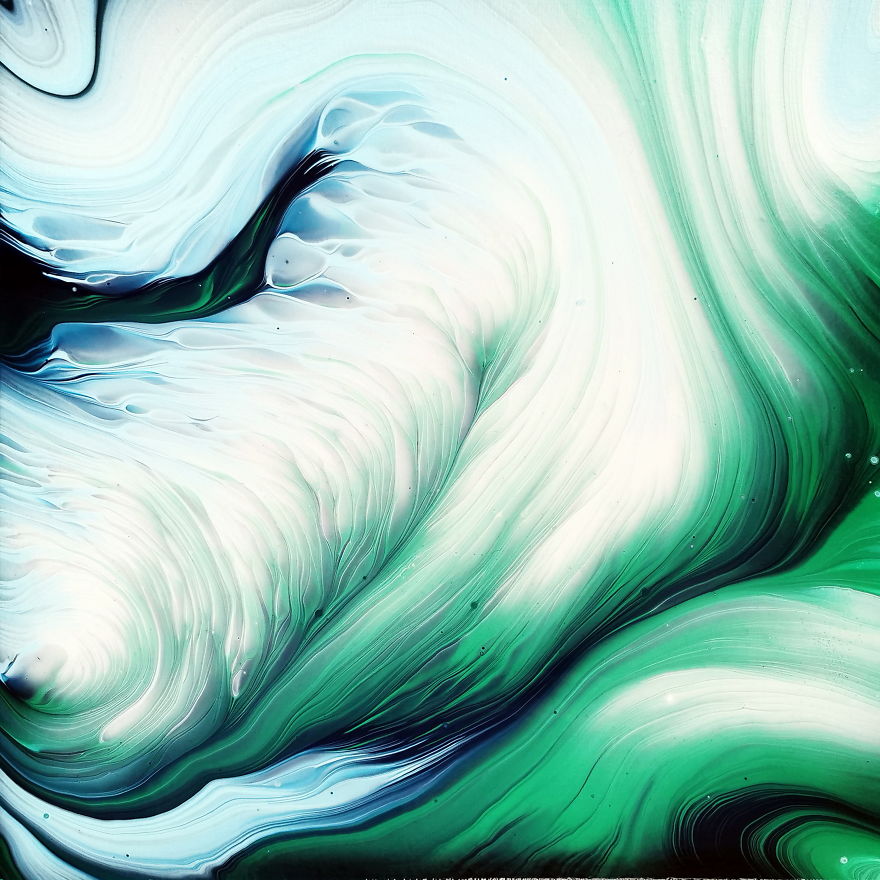 Split Cup Pour With Pearl White ~ Acrylic Pour Painting ~ Spin Art ~ Straight Pour Split Cup Pour With Pearl White ~ Acrylic Pour Painting ~ Spin Art ~ Straight Pour