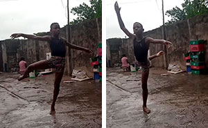 11-Year-Old Boy from Nigeria Receives A Scholarship From New York Dance School After His Barefoot Ballet Performance Goes Viral