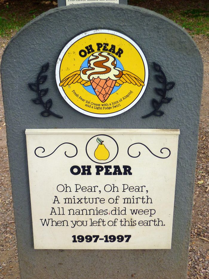 Ben & Jerry's Flavor Graveyard: Oh Pear