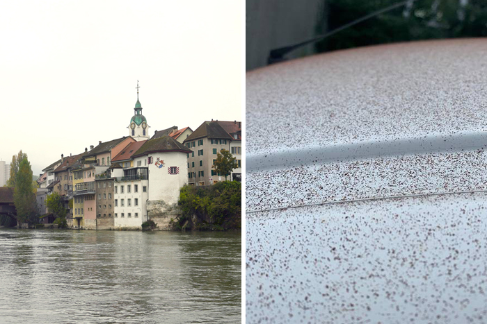 “Chocolate Snow” Covers Swiss Town After A Mishap At The Local Chocolate Factory