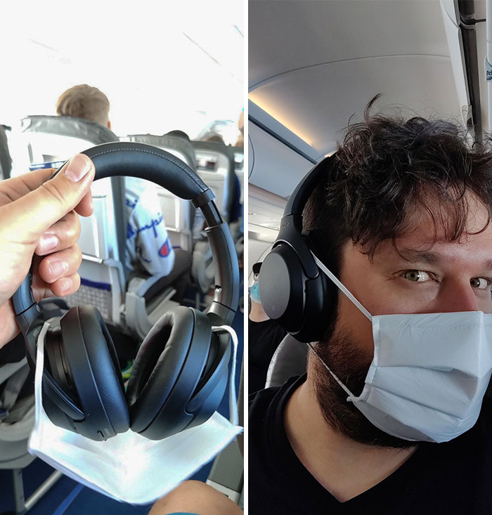 Lifehack For Covid-Era Travellers - No More Ear Strain On Long Flights Because Of Mandatory Mask Policy
