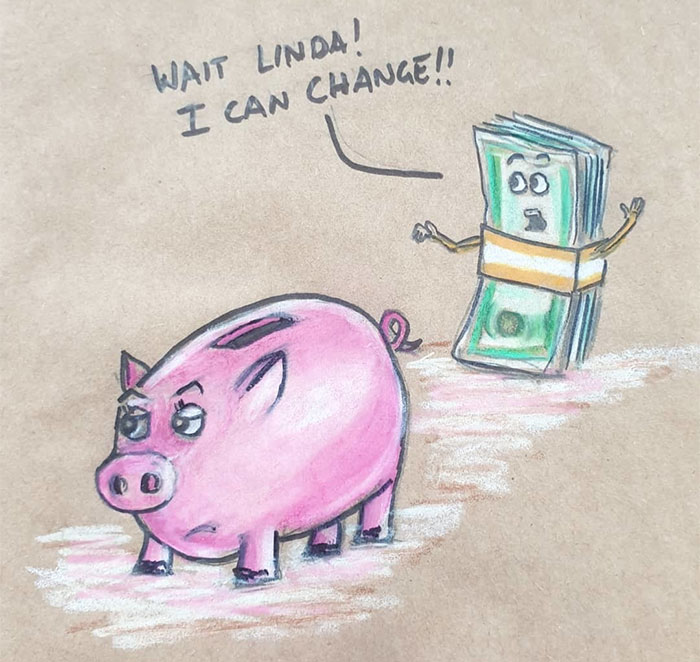 I’ve Been Drawing Dad Jokes And Puns On My Daughters’ Lunch Bags Every Day For The Past 8 Years (30 Pics)