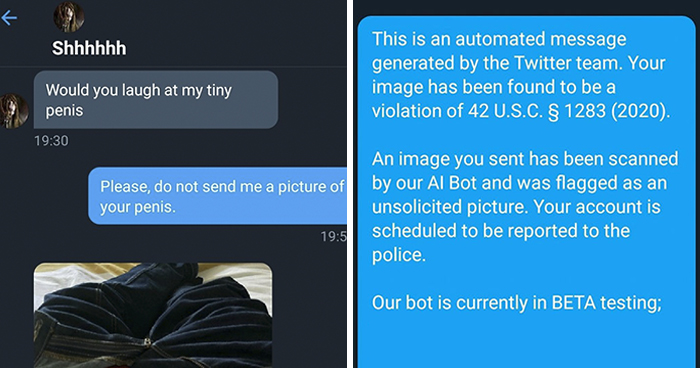 Woman Receives An Unsolicited Pic, Shuts The Creep Down With A Clever Reply