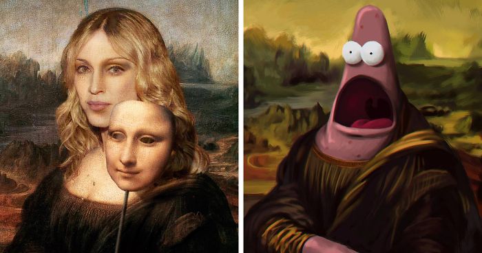 47 Unexpected Versions Of The Mona Lisa Reimagined By Digital Artists |  Bored Panda