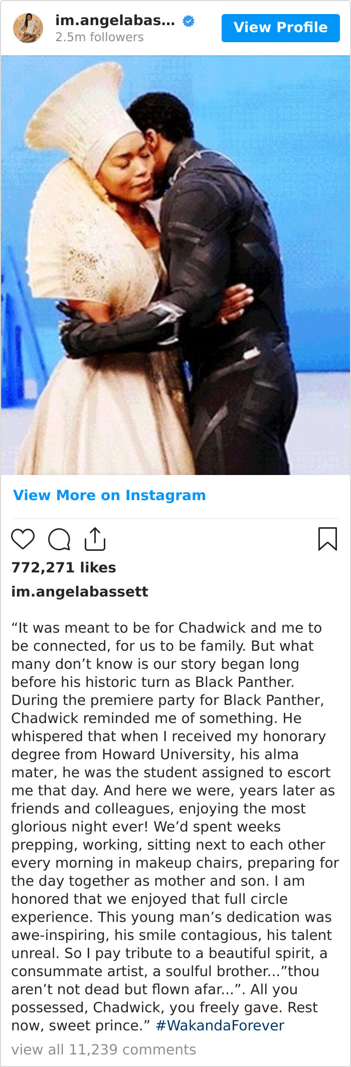 Chadwick Boseman’s Co-Star Reveals The Last Message That He Received From Him