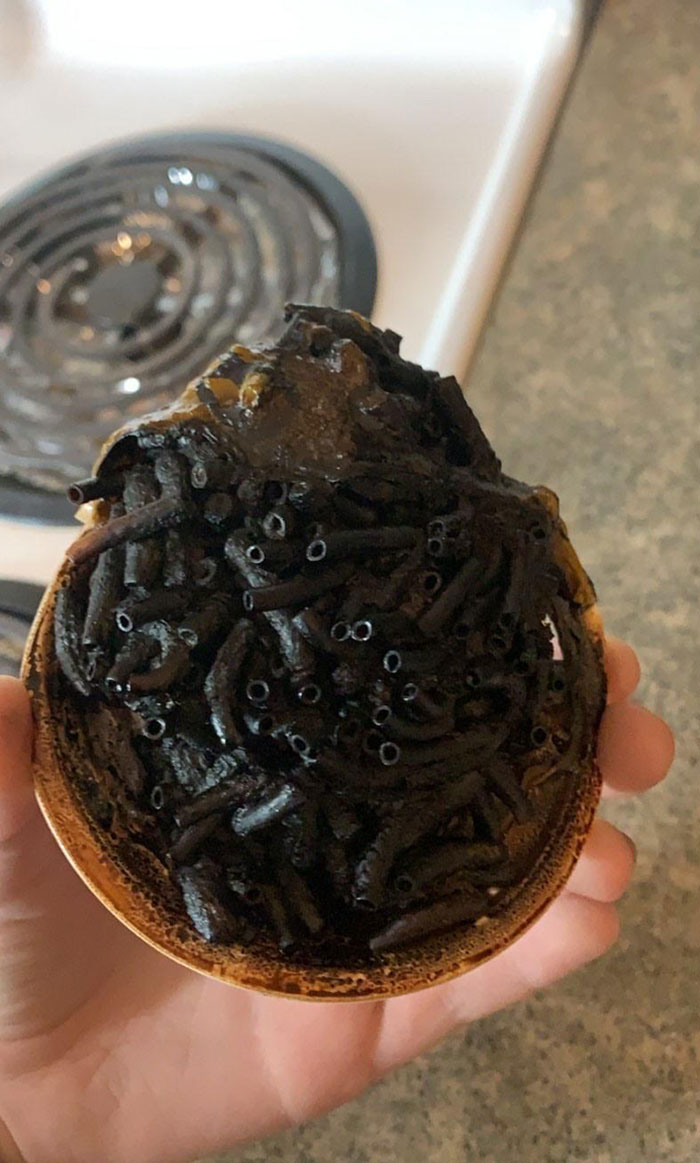 Forgot To Add Water To My Microwave Mac N Cheese