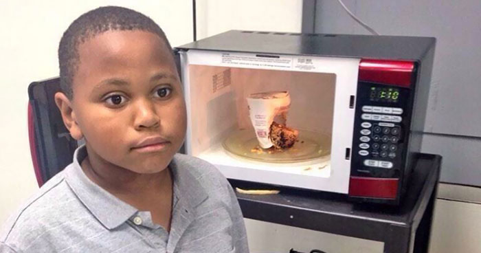 40 Of The Funniest Microwave Fails