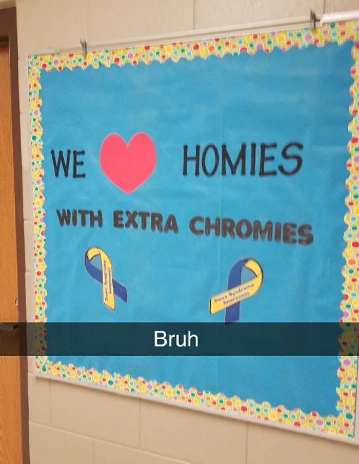 Special Needs Teachers Put This Up Today