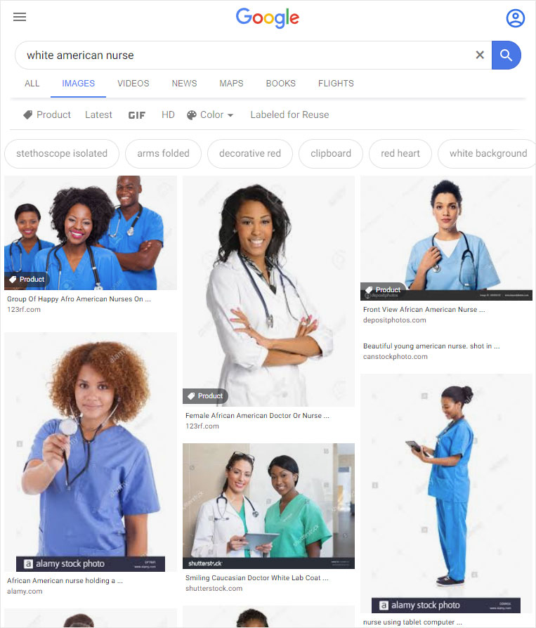 Twitter User Finds Out That Googling “White American Doctor” Results In Photos Of African Americans, Turns Out There's An Explanation For This