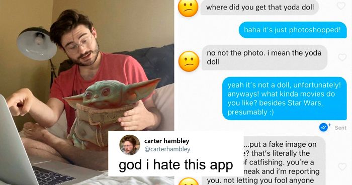 Guy Gets Accused Of 'Catfishing' And Banned From Tinder After This