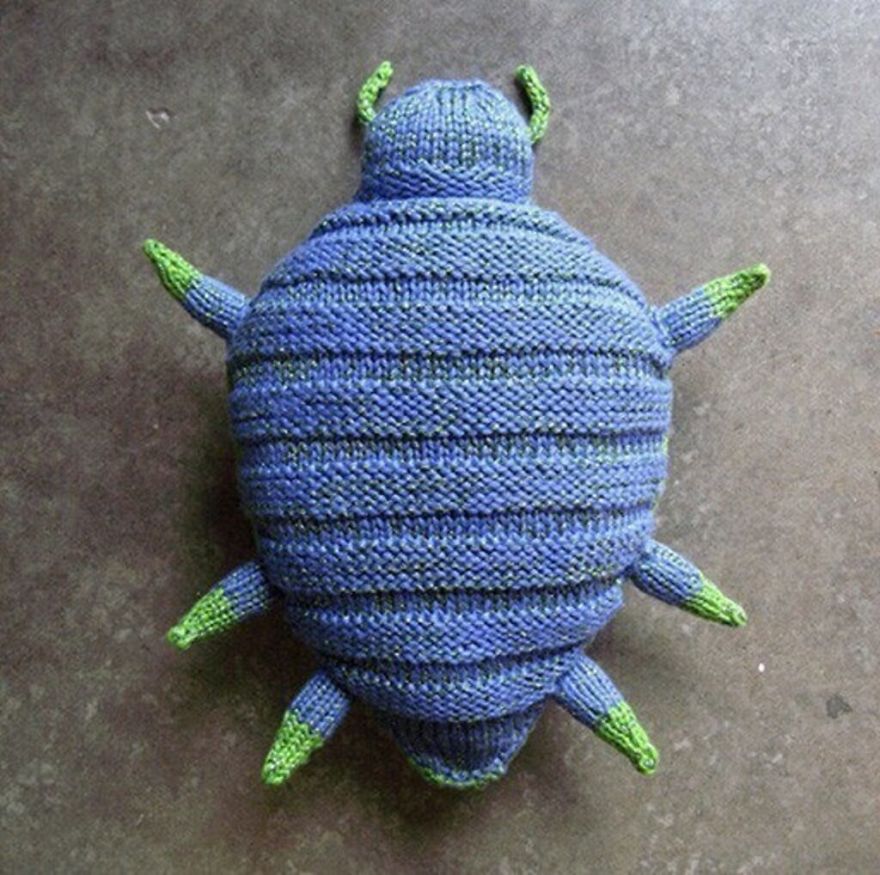 Knit A Sparkle Beetle ... This Little Bugger Is C-U-T-E!