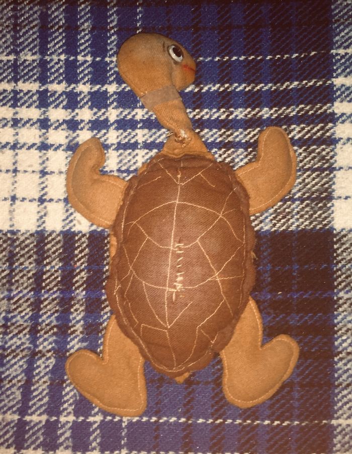 Terry, My Felt Turtle. Was Given To Me By My Sister Back In 1975