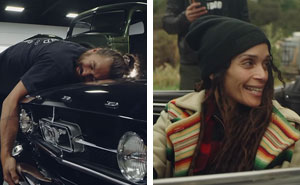 Jason Momoa Restores His Wife's 1965 Mustang, Her First Car When She Was 17