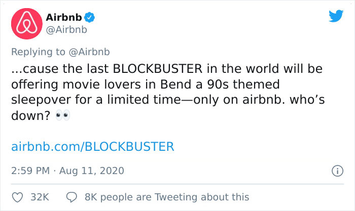 The Last Blockbuster In The World Is On Airbnb For Just $4 A Night