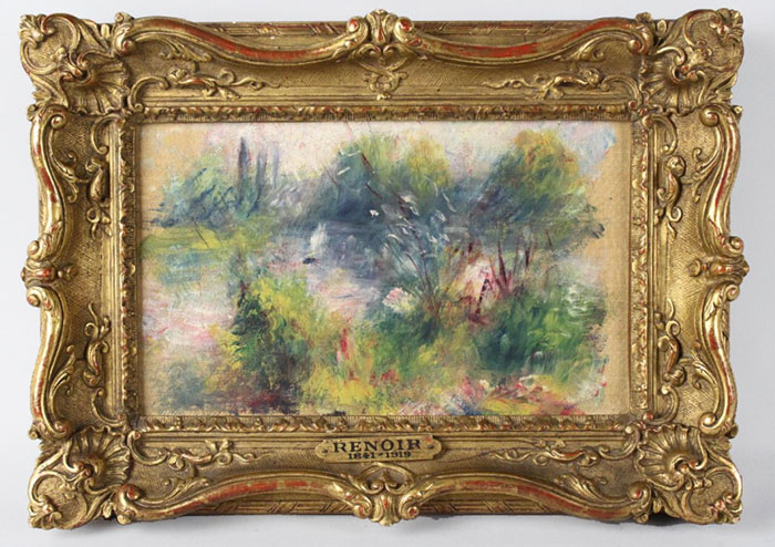 Pierre-Auguste Renoir painting—worth £50K