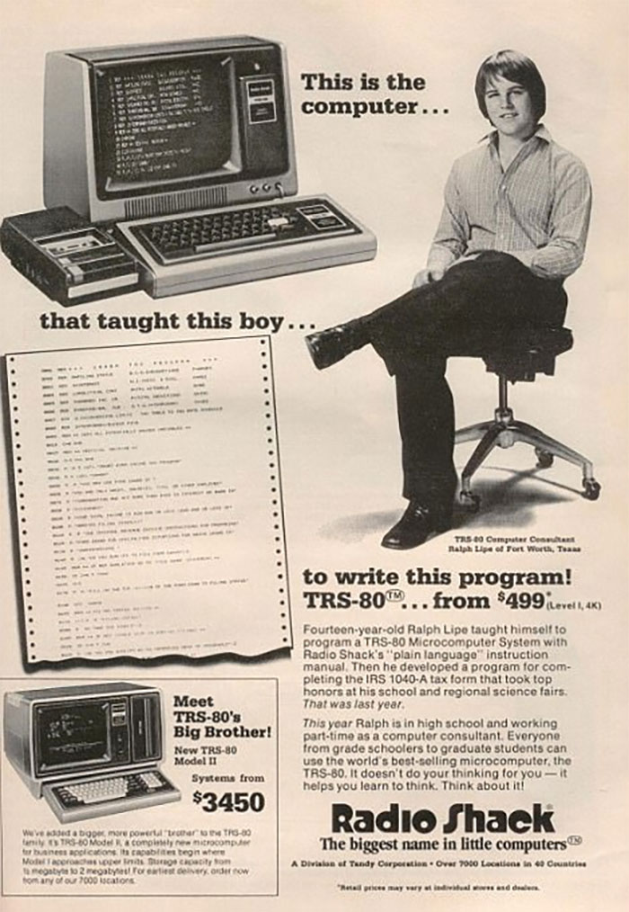 Trs-80 Computer Sold In 1977: $3,450