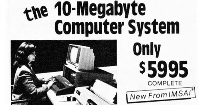 40 Hilarious Ads For Technology From The Past That Look Insanely Expensive Now