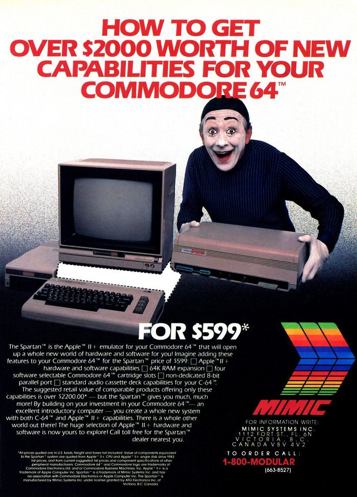 Spartan Apple II+ Emulator: $599.00
