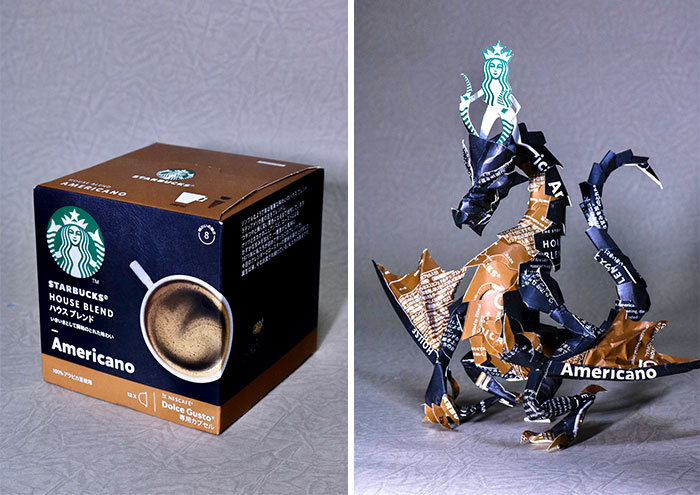 16 Product Packaging Redesigned Into Amazing Sculptures By Harukiru
