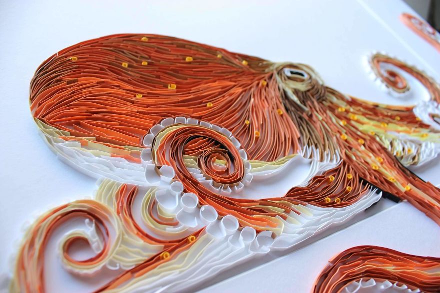 On Edge Paper Quilling Artist