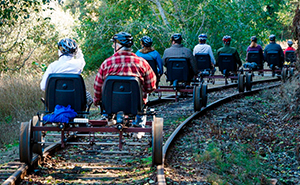 You Can Pedal Through California’s Redwood Forest On A Railbike, And The Trip Looks Absolutely Stunning