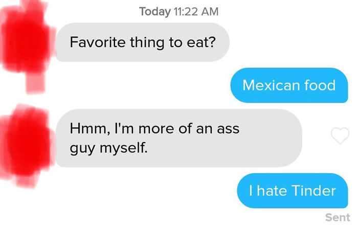 First lines in tinder