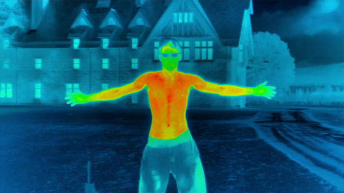 People Are Fascinated By This Video Showing Human Body Losing Its Heat When Exposed To The Blistering Cold Conditions